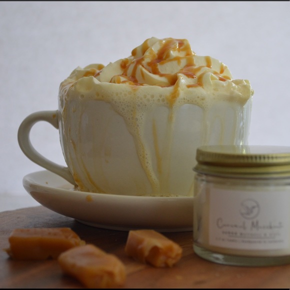 Caramel Macchiato ☕️ Hand-poured Artisanal Goats Milk Soap - Picture 3 of 6